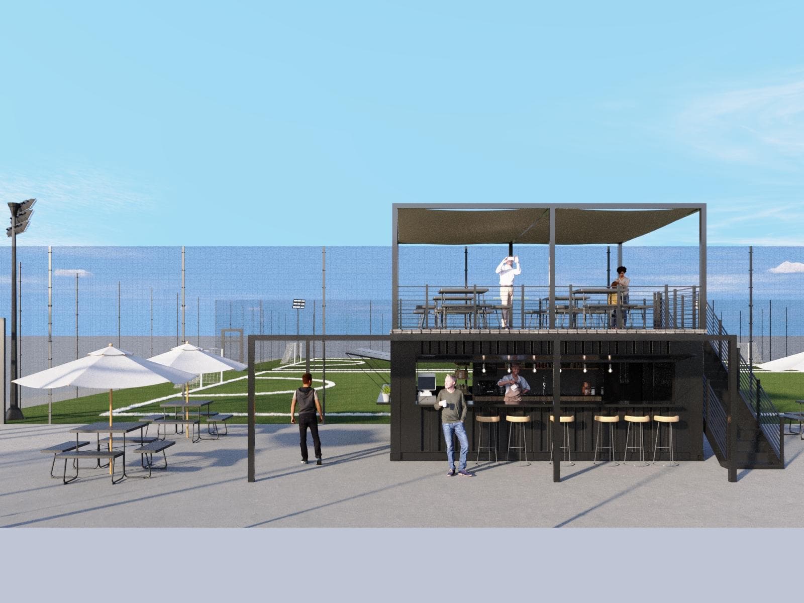 CoolZone Café Exterior